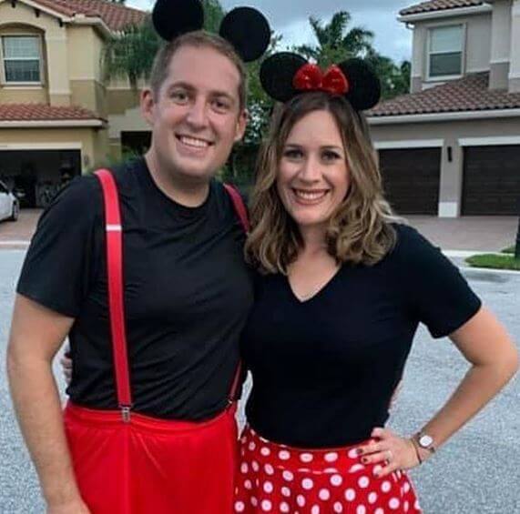 Stephanie Susskind with her husband, Matt.